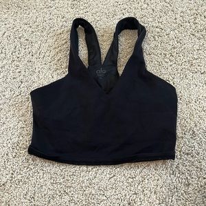 Black, ALO, yoga tank top